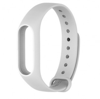 Ремешок для фитнес-браслета Xiaomi Mi Band 2 White
